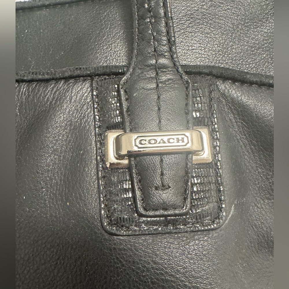 Coach Taylor Alexis Leather Carryall Tote - Picture 5 of 9